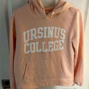 Ursinus college pink hoodie